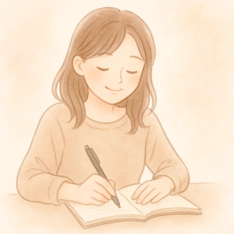 人間関係をリセットしたい時は気持ちをノートに書き出してみる